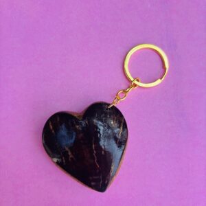 heart keychain