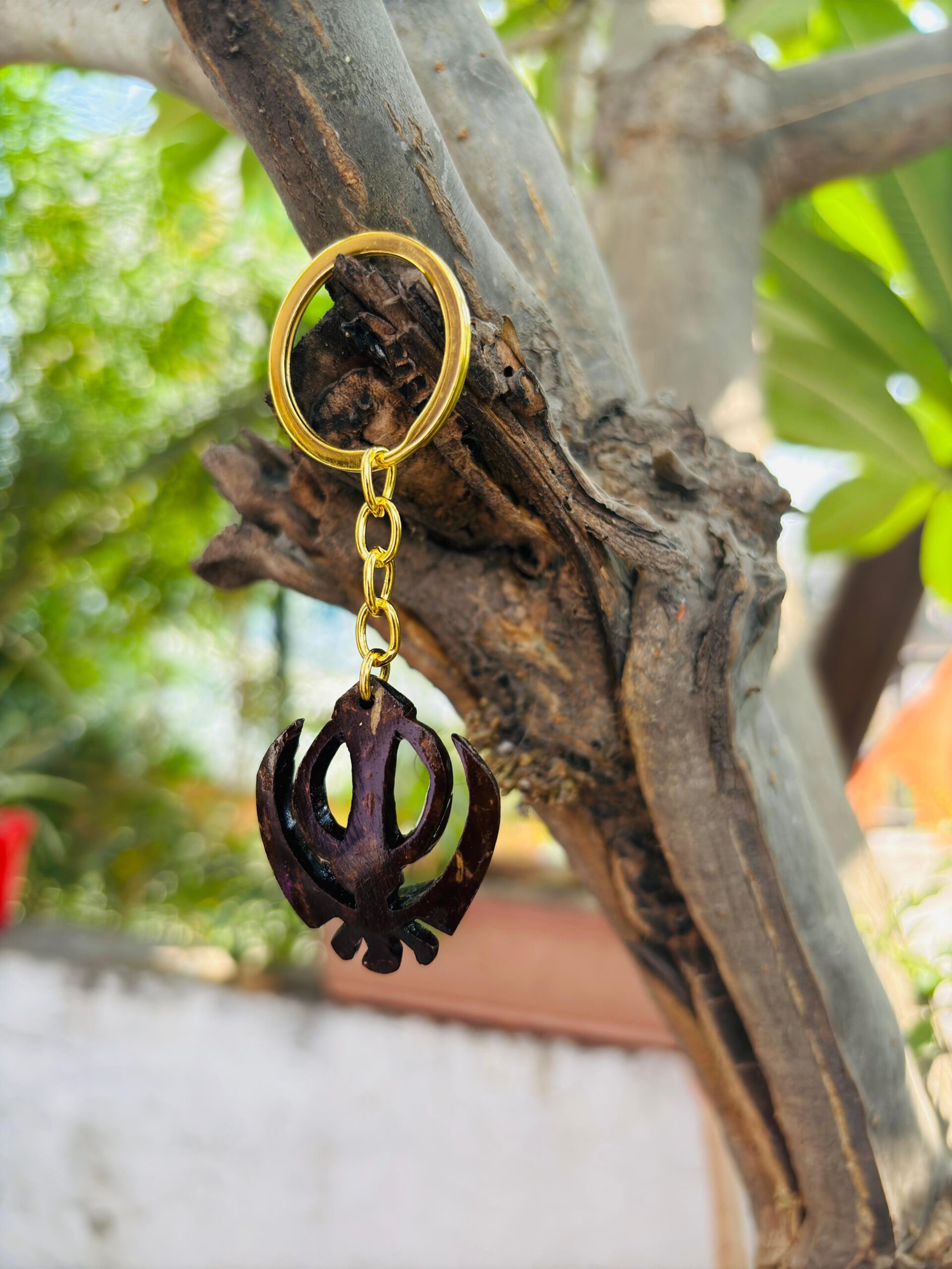 khanda keychain