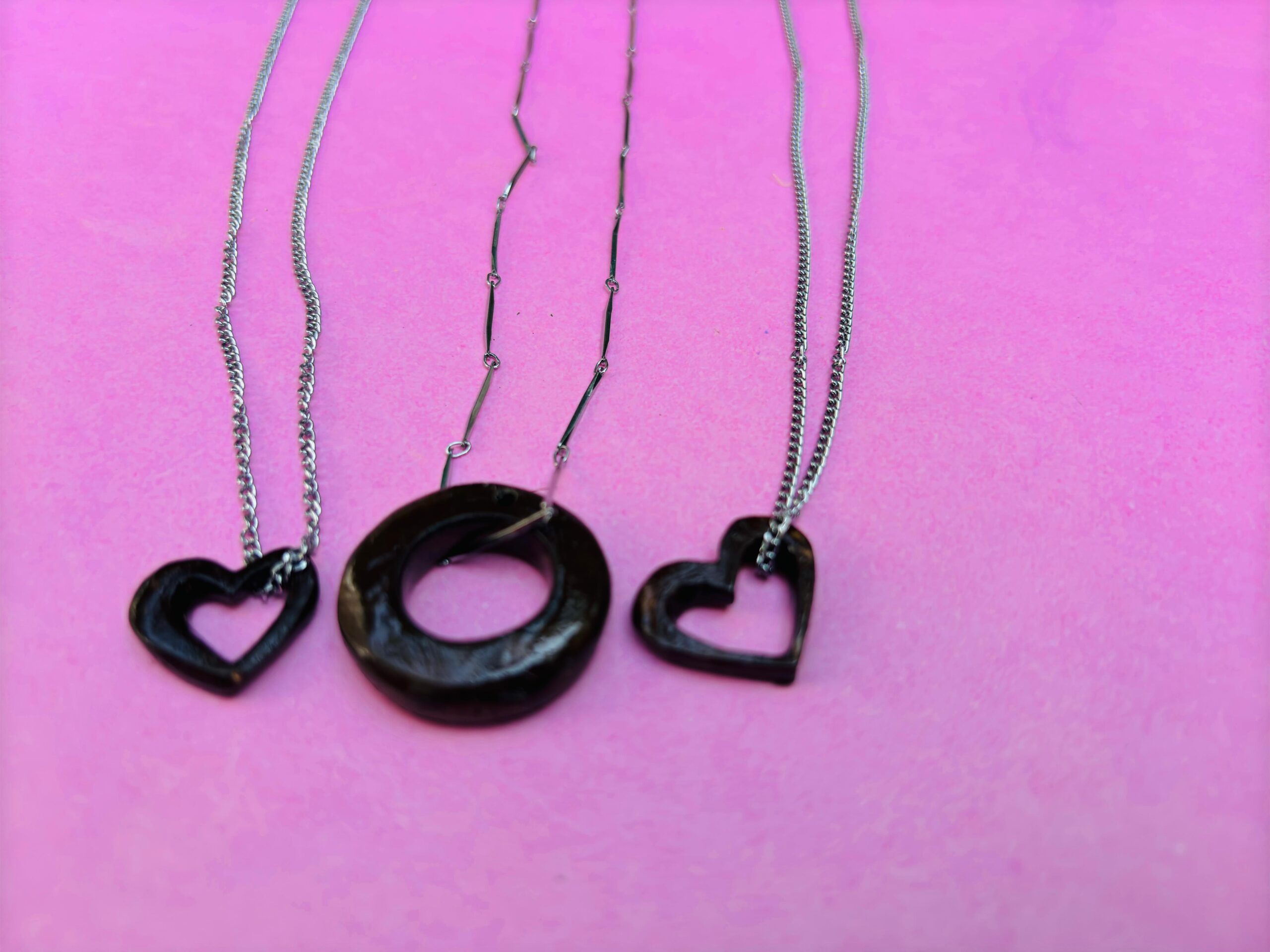 coconut shell pendant